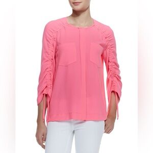 Nanette Lepore Bungle Jungle Blouse in Periwinkle